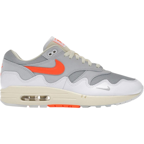Nike Air Max 1 Patta Waves White Hyper Crimson (with bracelet)