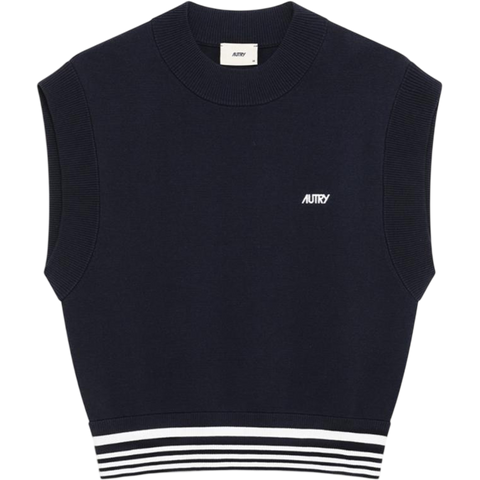 AUTRY KNITTED VISCOSE TOP WOMAN