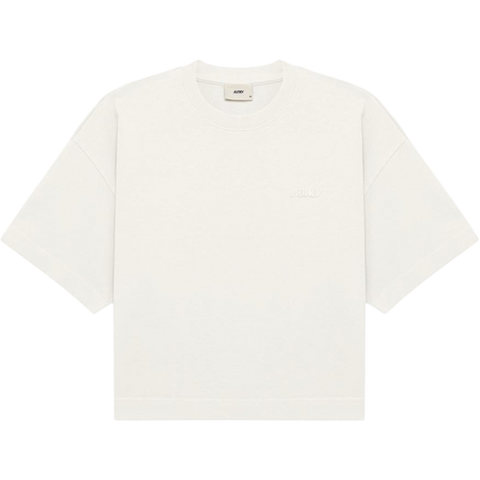 AUTRY TONAL LOGO BOXY TEE WOMAN