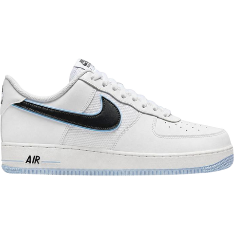 Nike Air Force 1 Low '07 White Black Hydrogen Blue