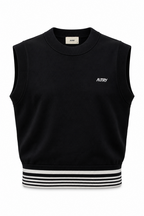 AUTRY KNITTED VISCOSE TOP WOMAN