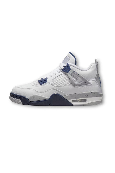 NIKE - Air Jordan 4 Retro White Midnight Navy