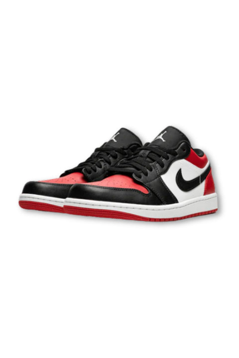 NIKE - Air Jordan 1 Low Bred Toe