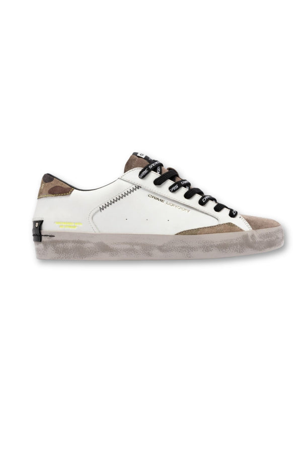 CRIME LONDON - Distressed Lime Camouflage