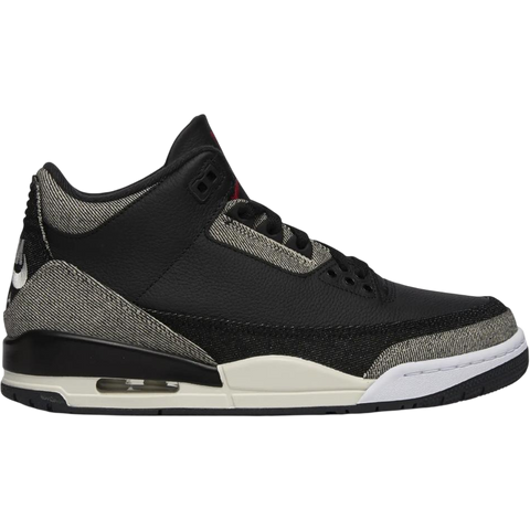 Jordan 3 Retro x Levis Black