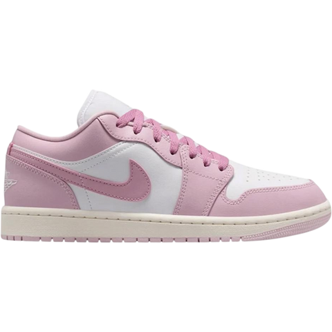 Jordan 1 Low Iced Carmine White (Women's)
