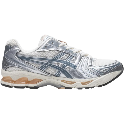 ASICS Gel-Kayano 14 Birch Pure Silver Teal Gold