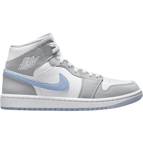 Jordan 1 Mid Wolf Grey Aluminum (Women's)
