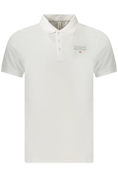 Accademia Militare Polo Maniche Corte Uomo Bianco