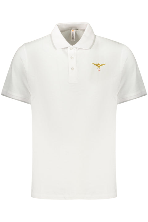 Accademia Militare Polo Maniche Corte Uomo Bianco