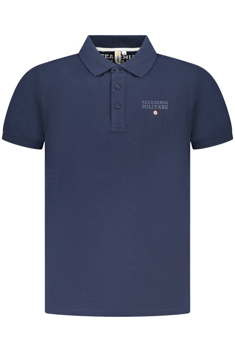 Accademia Militare Polo Maniche Corte Uomo Blu