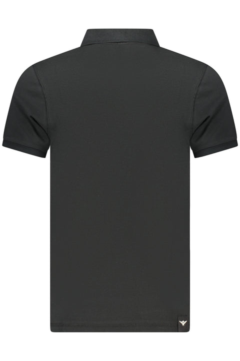 Accademia Militare Polo Maniche Corte Uomo Nero