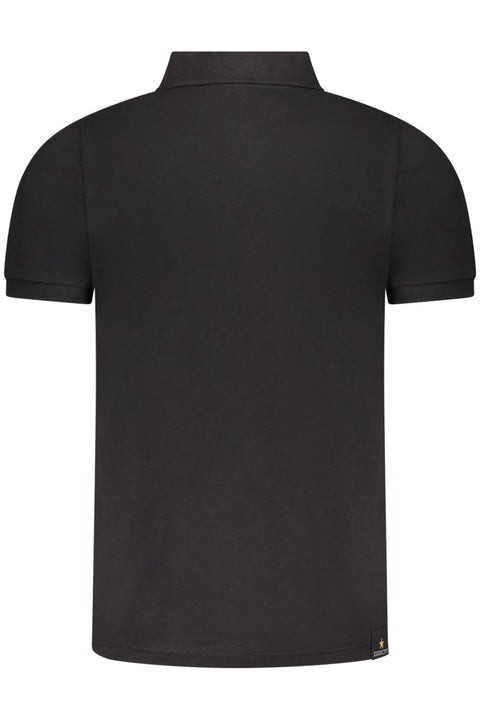 Accademia Militare Polo Maniche Corte Uomo Nero