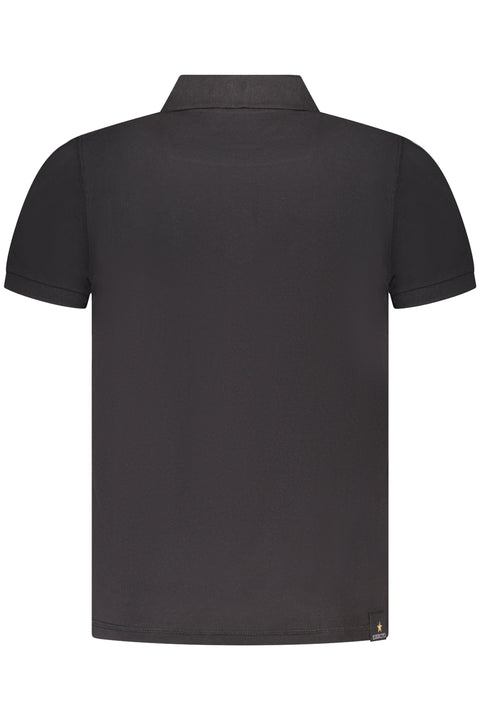Accademia Militare Polo Maniche Corte Uomo Nero