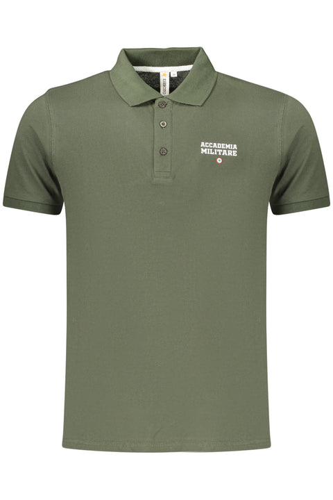 Accademia Militare Polo Maniche Corte Uomo Verde
