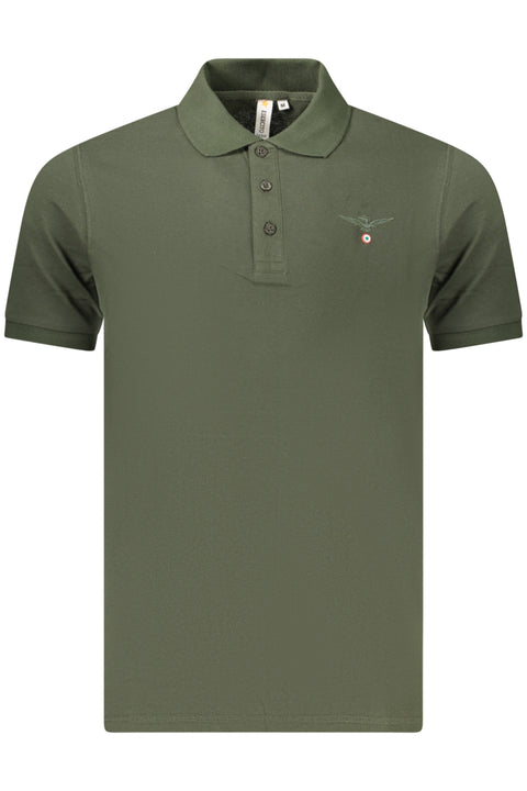 Accademia Militare Polo Maniche Corte Uomo Verde