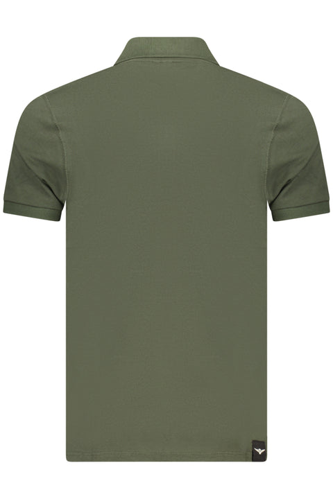 Accademia Militare Polo Maniche Corte Uomo Verde