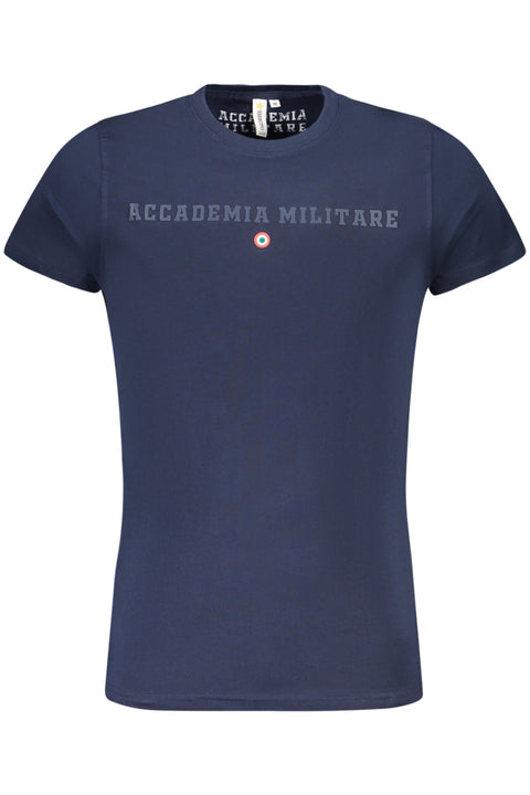 Accademia Militare T-Shirt Maniche Corte Uomo Blu