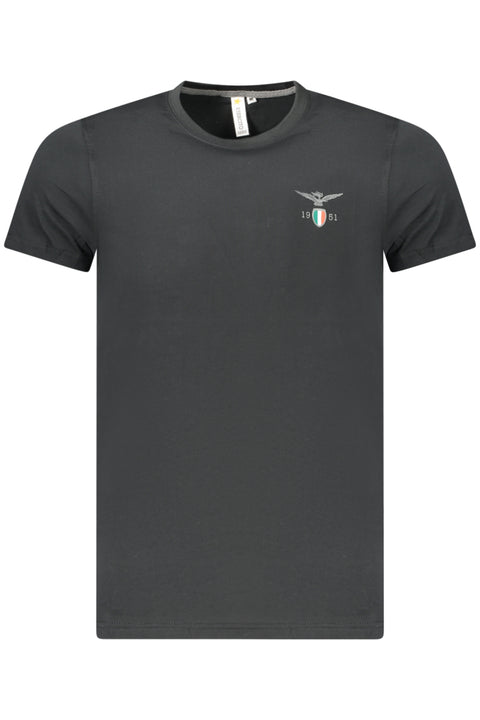 Accademia Militare T-Shirt Maniche Corte Uomo Nero