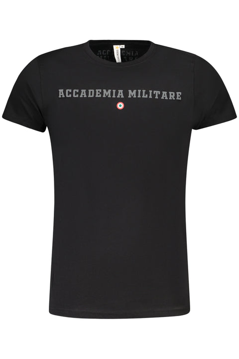 Accademia Militare T-Shirt Maniche Corte Uomo Nero