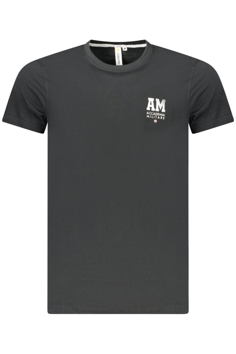 Accademia Militare T-Shirt Maniche Corte Uomo Nero