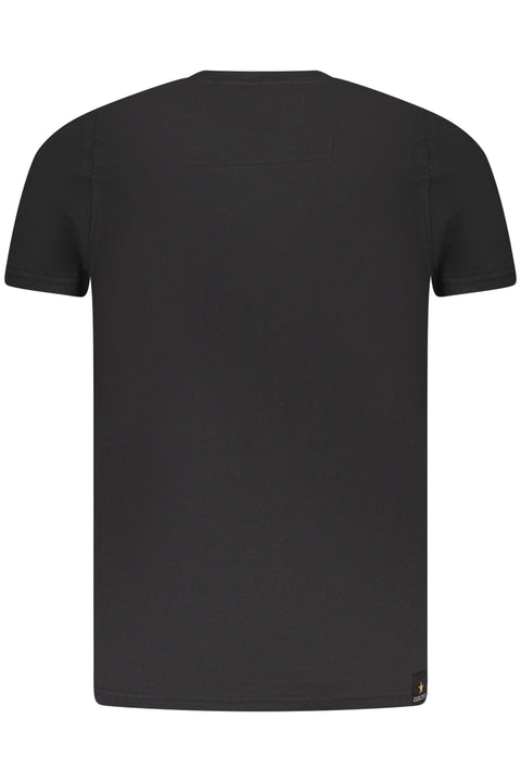 Accademia Militare T-Shirt Maniche Corte Uomo Nero