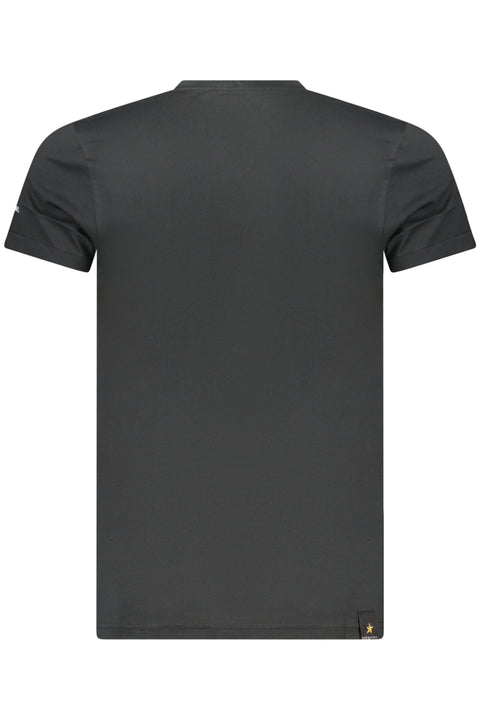 Accademia Militare T-Shirt Maniche Corte Uomo Nero