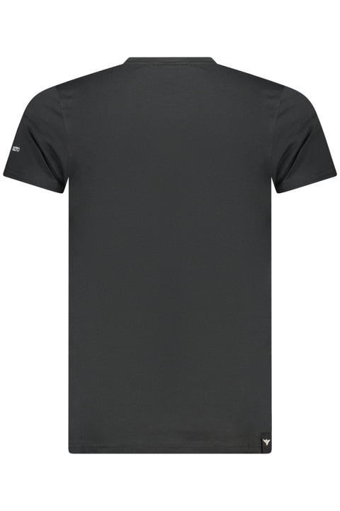 Accademia Militare T-Shirt Maniche Corte Uomo Nero
