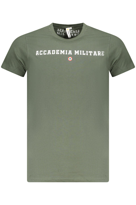 Accademia Militare T-Shirt Maniche Corte Uomo Verde