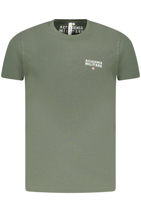 Accademia Militare T-Shirt Maniche Corte Uomo Verde