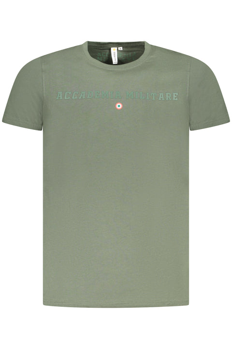 Accademia Militare T-Shirt Maniche Corte Uomo Verde