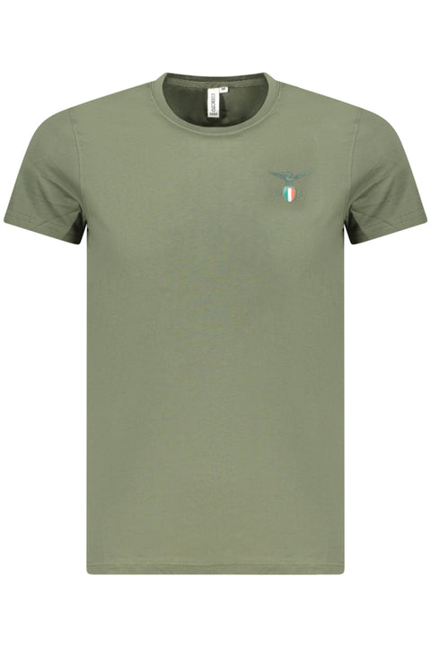 Accademia Militare T-Shirt Maniche Corte Uomo Verde