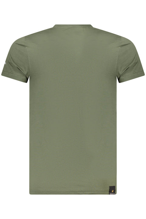 Accademia Militare T-Shirt Maniche Corte Uomo Verde