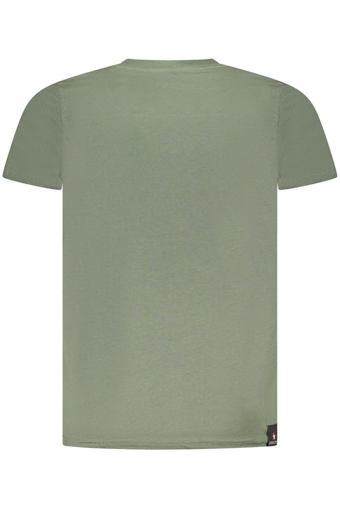 Accademia Militare T-Shirt Maniche Corte Uomo Verde