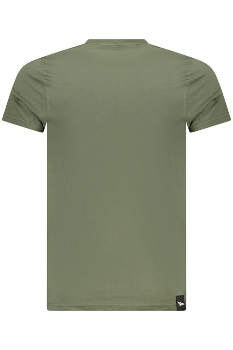 Accademia Militare T-Shirt Maniche Corte Uomo Verde