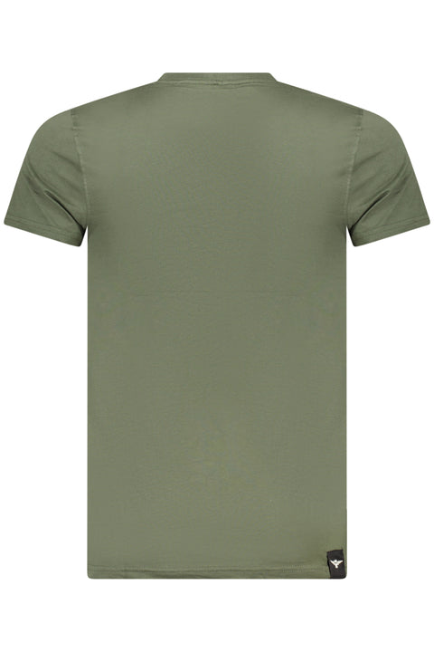 Accademia Militare T-Shirt Maniche Corte Uomo Verde