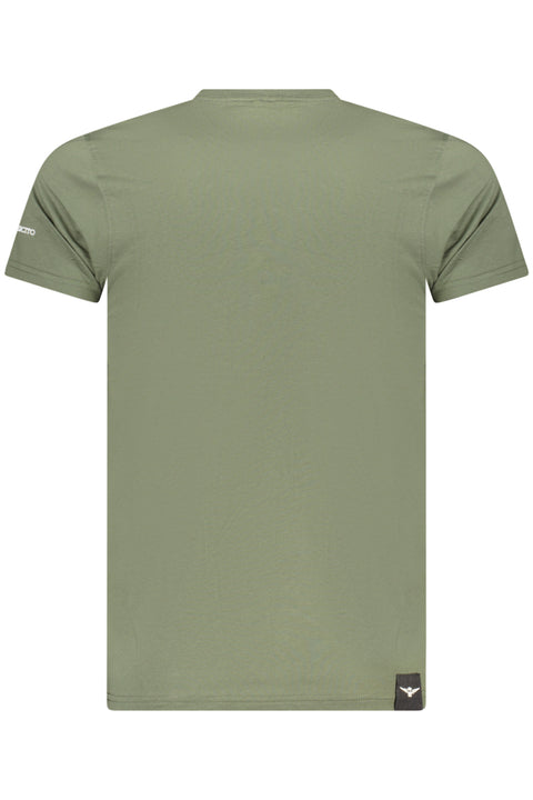 Accademia Militare T-Shirt Maniche Corte Uomo Verde