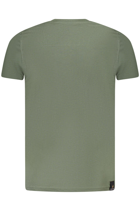 Accademia Militare T-Shirt Maniche Corte Uomo Verde