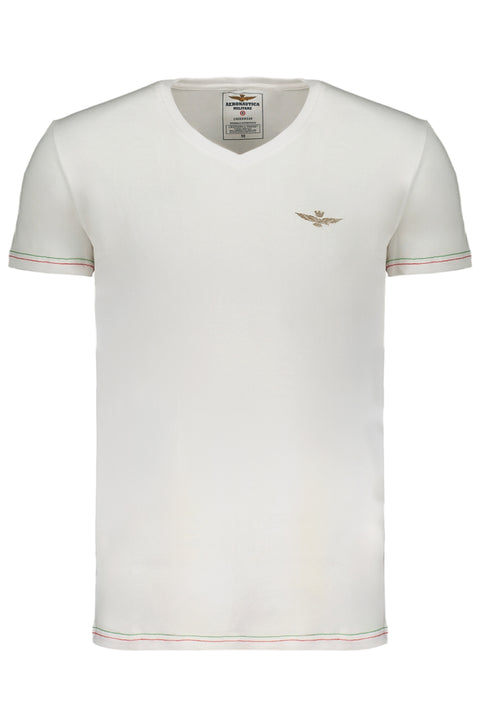 Aeronautica Militare T-Shirt Maniche Corte Uomo Bianco
