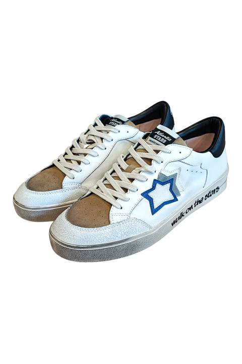 ATLANTIC STARS - Sneakers Uomo Atla White Black