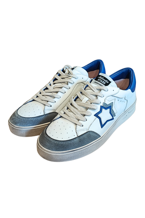 ATLANTIC STARS - Sneakers Uomo Atla White Blu
