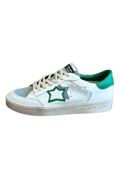 ATLANTIC STARS - Sneakers Uomo Atla White Green