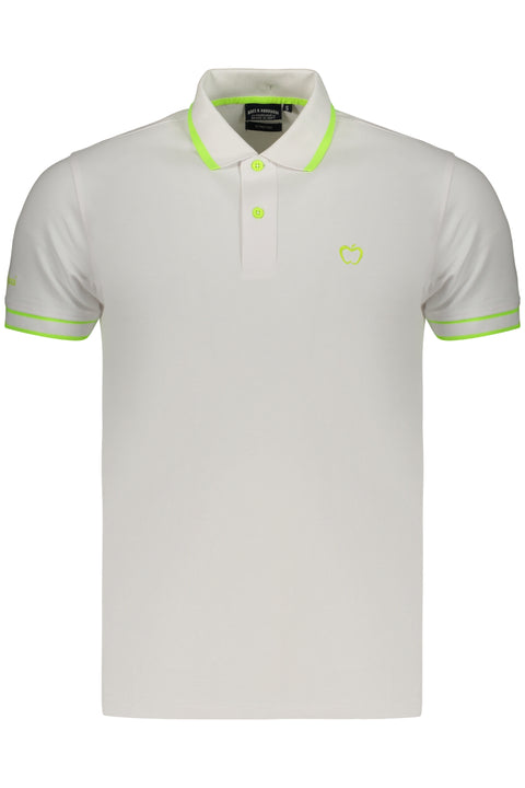 Baci&abbracci Polo Maniche Corte Uomo Bianco