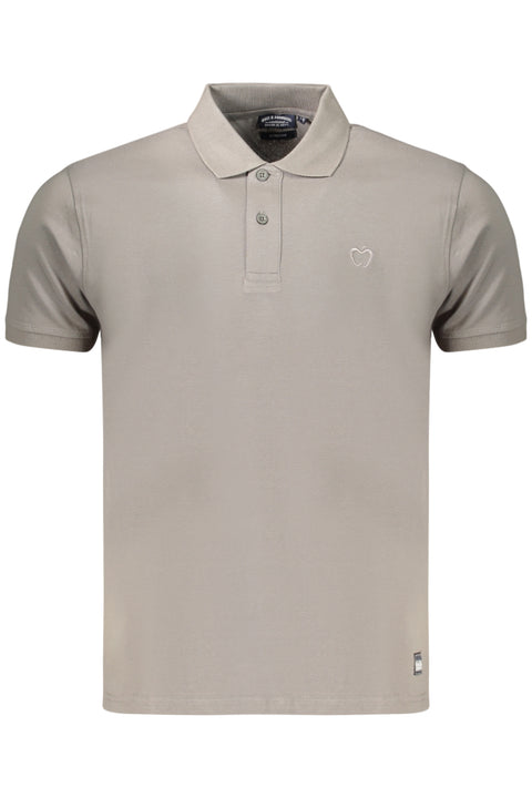 Baci&abbracci Polo Maniche Corte Uomo Grigio