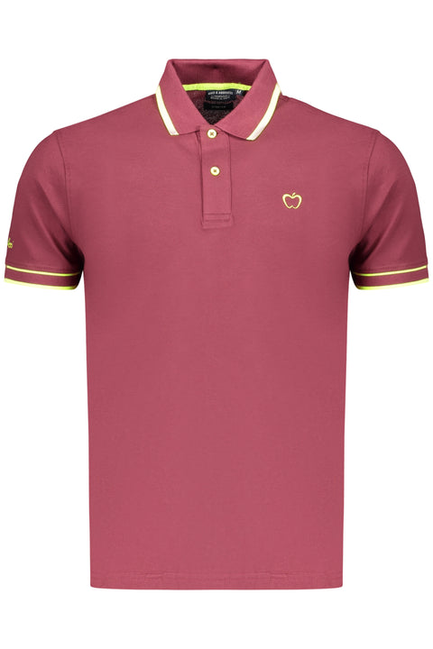 Baci&abbracci Polo Maniche Corte Uomo Rosso