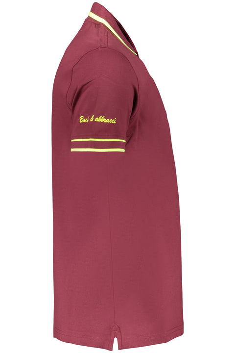 Baci&abbracci Polo Maniche Corte Uomo Rosso