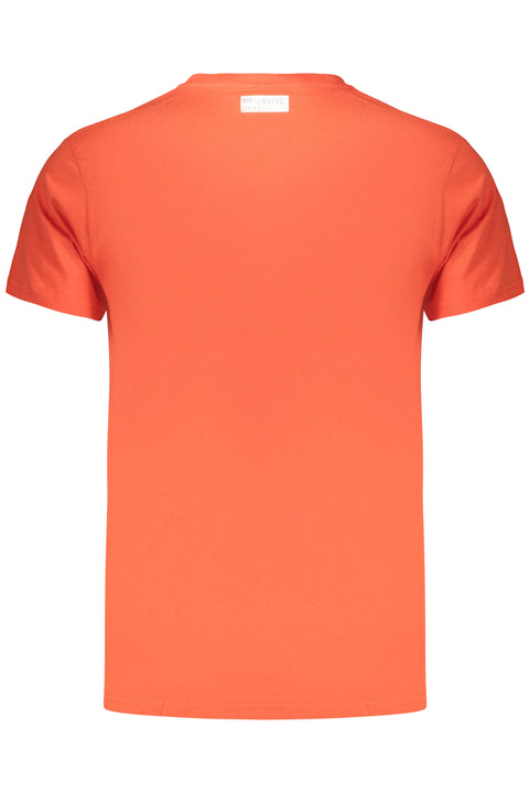 Bikkembergs T-Shirt Maniche Corte Uomo Arancio