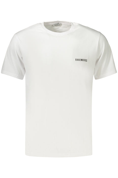Bikkembergs T-Shirt Maniche Corte Uomo Bianco