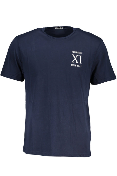 Bikkembergs T-Shirt Maniche Corte Uomo Blu