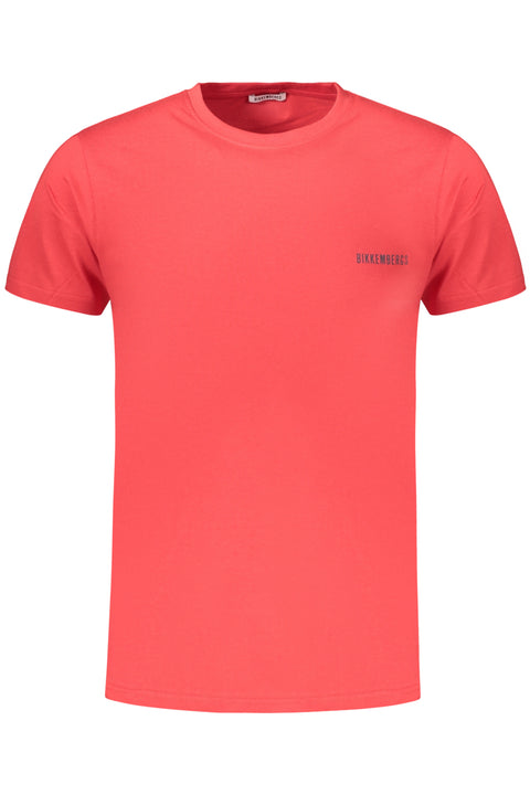 Bikkembergs T-Shirt Maniche Corte Uomo Rosso